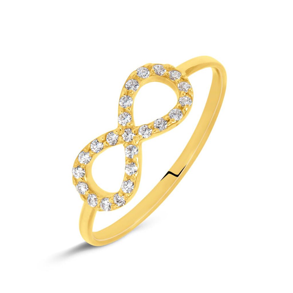 Anello Fantasia Claire Oro Giallo Cubic Zirconia - Anelli con Pietre Donna | Stroili