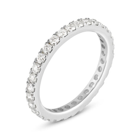 Anello Eternity Diamade Oro Bianco Diamante Lab-Grown - Anelli Eternity Donna | Stroili