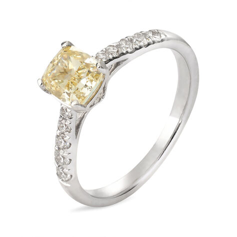 Anello Solitario Diamade Oro Bianco Diamante Lab-Grown - Anelli con Pietre Donna | Stroili