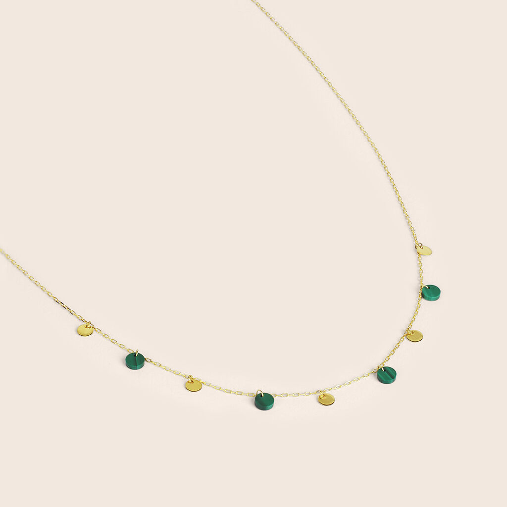 Collana Beverly Oro Giallo Malachite - Collane Donna | Stroili