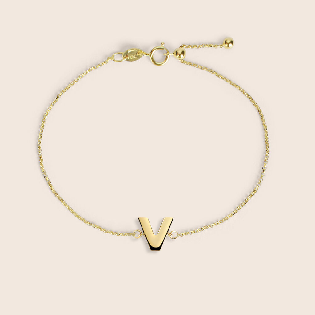 Bracciale Regolabile Beverly Oro Giallo - Bracciali Amicizia Donna | Stroili