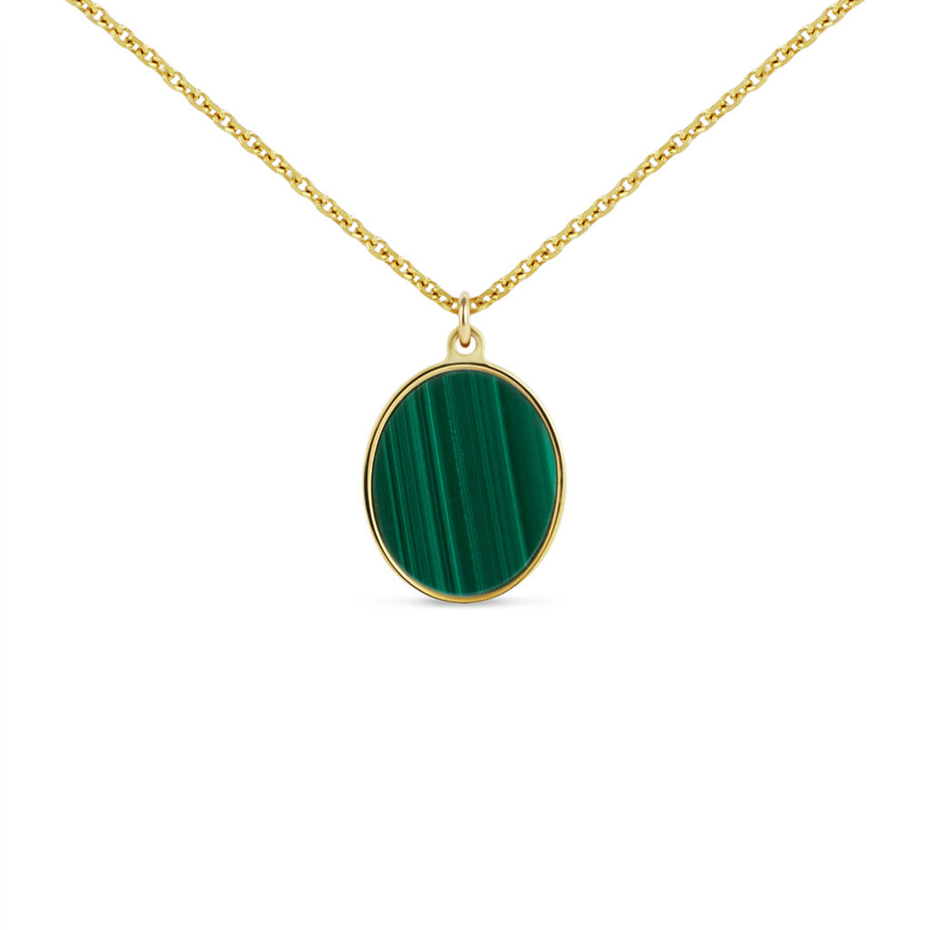 Collana Beverly Oro Giallo Malachite - Collane Donna | Stroili