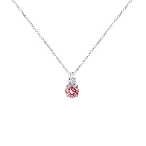 Collana Doppio Punto Luce Diamade Oro Bianco Diamante Lab-Grown - Collane Punto Luce Donna | Stroili