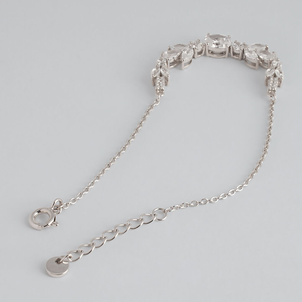 Bracciale Silver Elegance Argento Rodiato Cubic Zirconia - 1688386 • Stroili