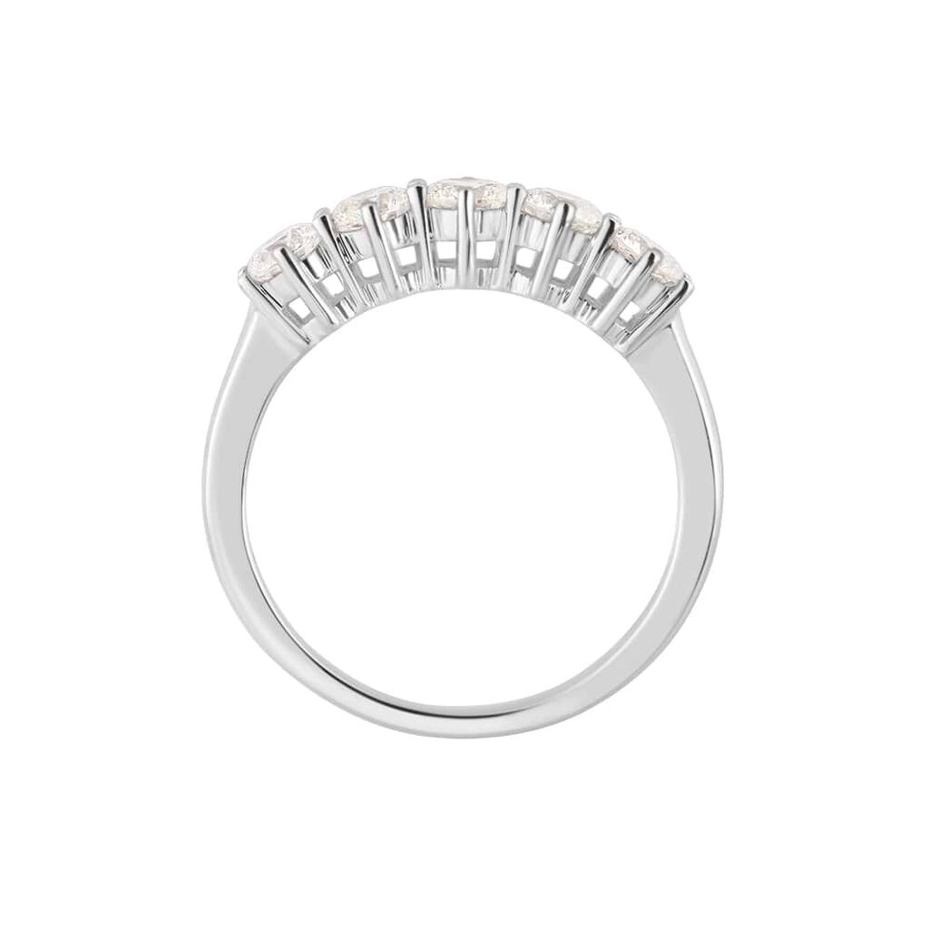 Anello Riviere Firmamenti Oro Bianco Diamante - Anelli Riviere Donna | Stroili