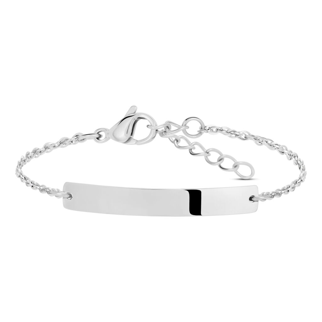 Bracciale Con Targhetta Lady Code Acciaio