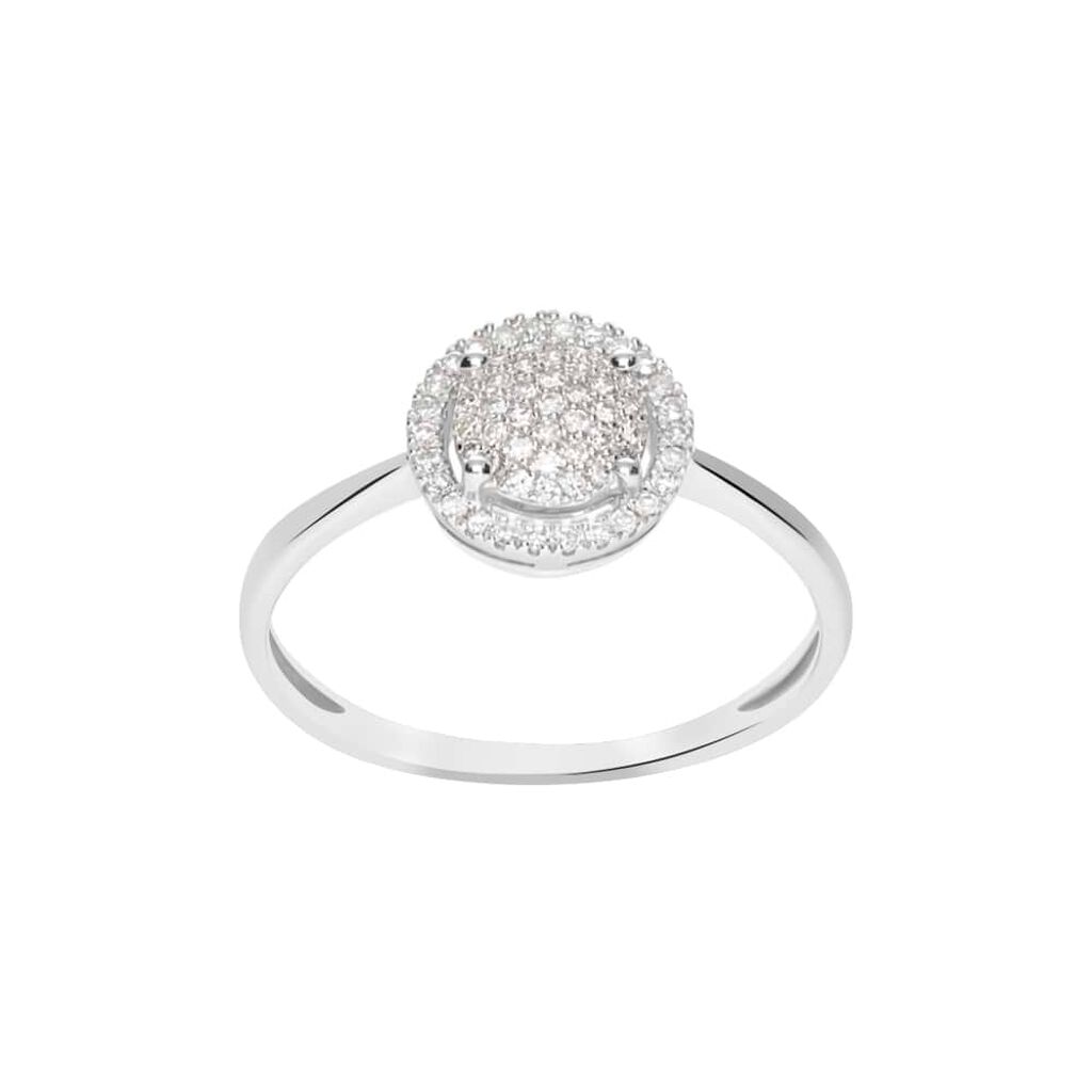 Anello Fantasia Sophia Oro Bianco Diamante - Anelli con Pietre Donna | Stroili