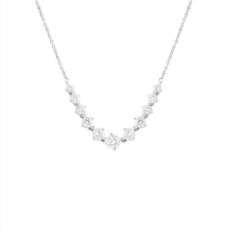 Collana Diamade Oro Bianco Diamante Lab-Grown - Collane Donna | Stroili