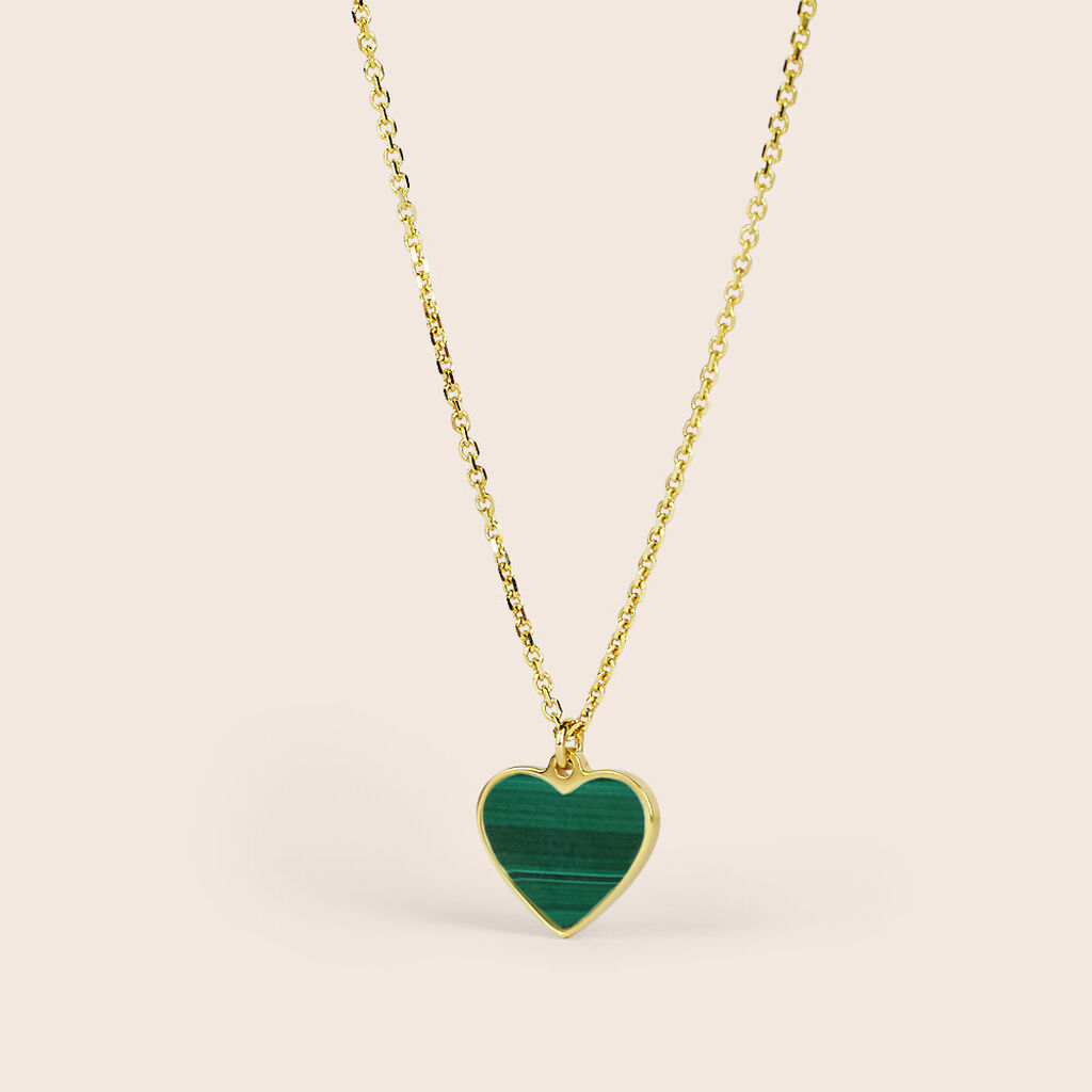 Collana Beverly Oro Giallo Malachite - Collane Donna | Stroili