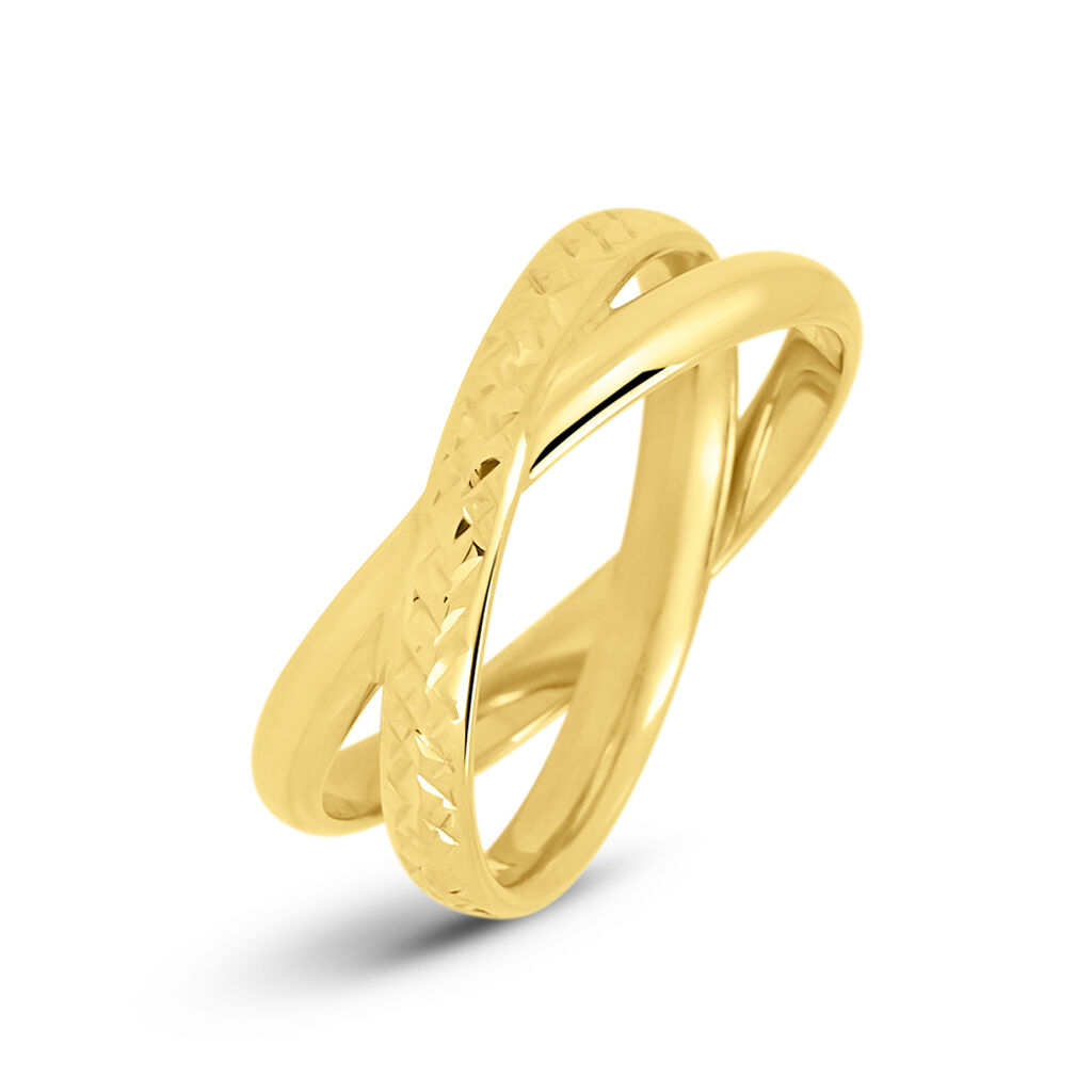 Anello Fascia Golden Lover Oro Giallo - Anelli 18 Carati Donna | Stroili