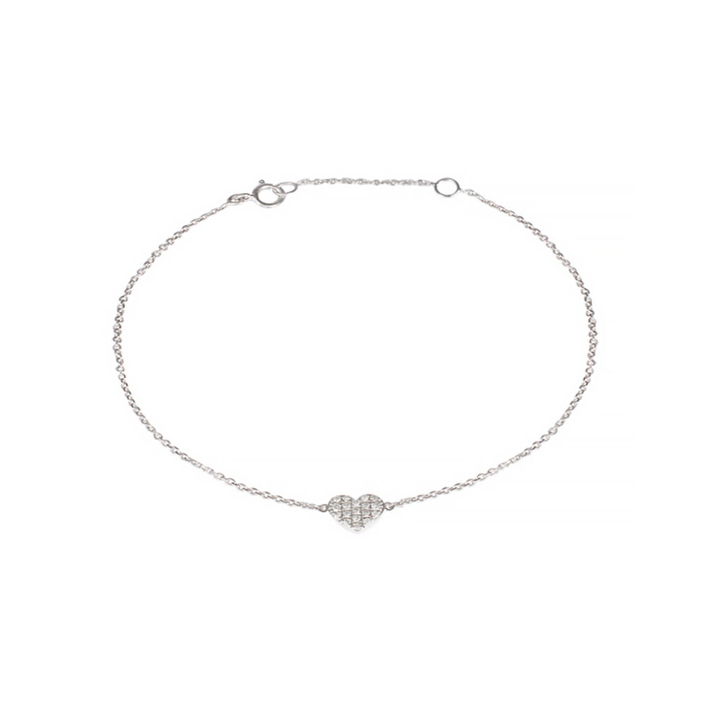 Bracciale Sophia Oro Bianco Diamante - Bracciali Love Donna | Stroili