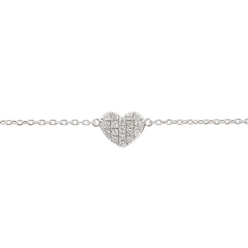 Bracciale Sophia Oro Bianco Diamante - Bracciali Love Donna | Stroili