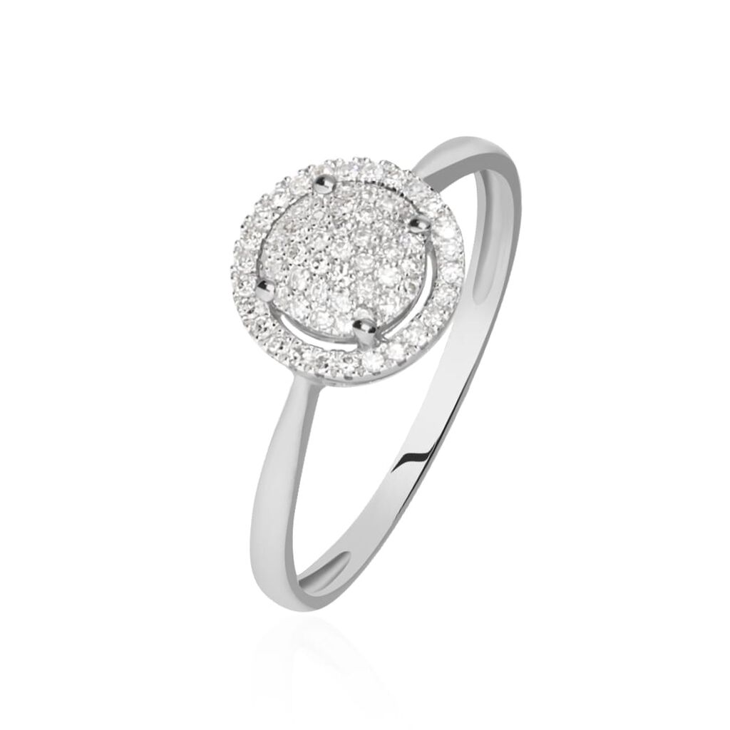 Anello Fantasia Sophia Oro Bianco Diamante - Anelli con Pietre Donna | Stroili