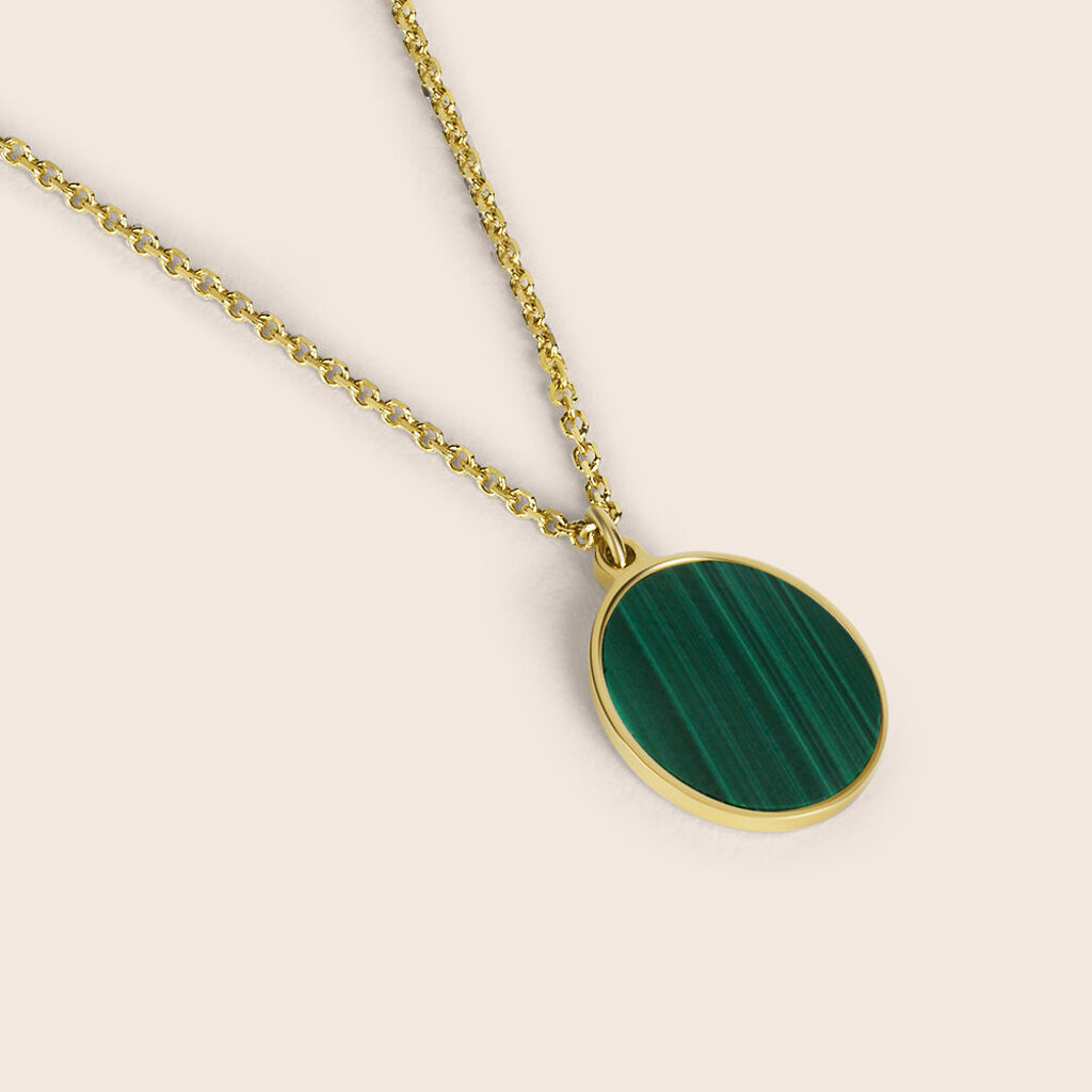 Collana Beverly Oro Giallo Malachite - Collane Donna | Stroili