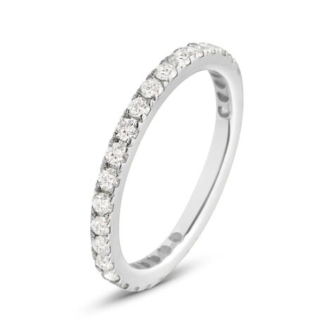 Anello Eternity Diamade Oro Bianco Diamante Lab-Grown - Anelli Eternity Donna | Stroili