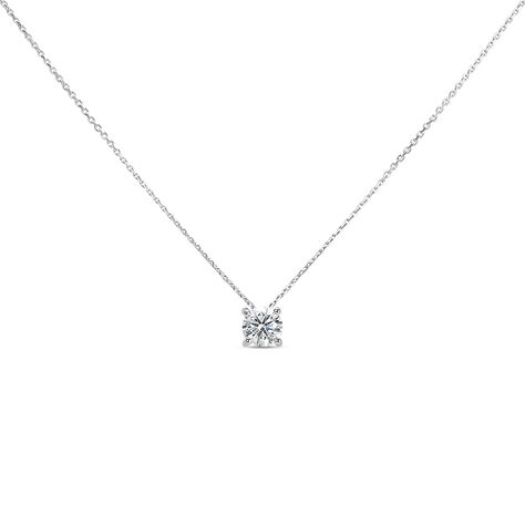 Collana Punto Luce Diamade Oro Bianco Diamante Lab-Grown - Collane Punto Luce Donna | Stroili