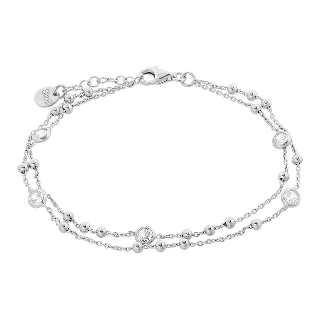 Bracciale Silver Elegance Argento Rodiato Cubic Zirconia - 1628538 • Stroili