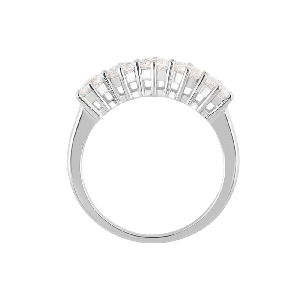 Anello Riviere Firmamenti Oro Bianco Diamante - Anelli Riviere Donna | Stroili