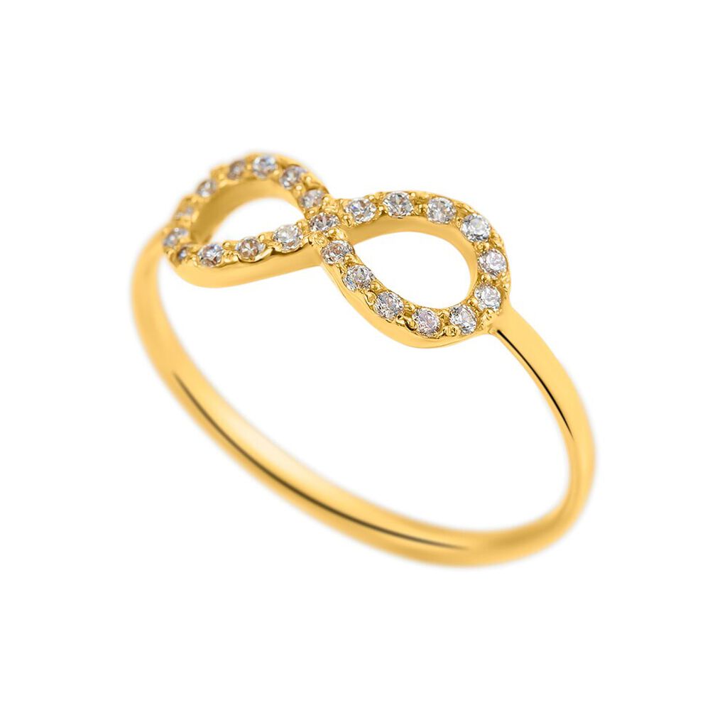 Anello Fantasia Claire Oro Giallo Cubic Zirconia - Anelli con Pietre Donna | Stroili