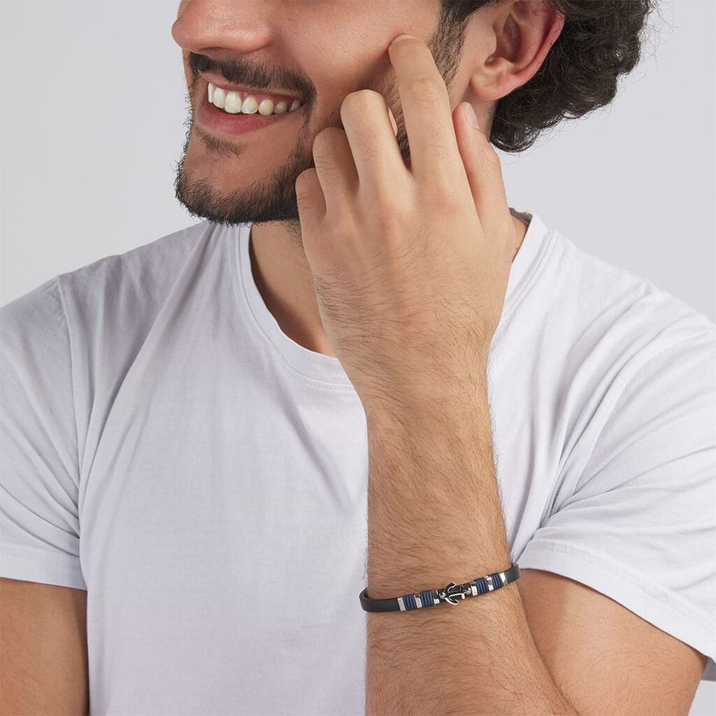 Bracciale Man Code Acciaio - Bracciali Uomo | Stroili