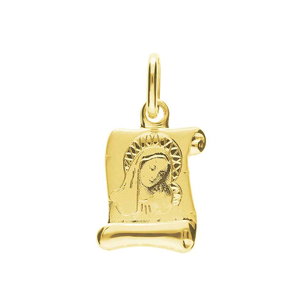 Pendente Holy Oro Giallo - Ciondoli con Incisione Unisex | Stroili