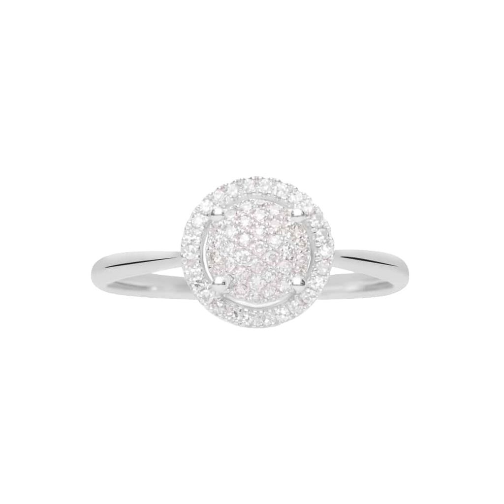 Anello Fantasia Sophia Oro Bianco Diamante - Anelli con Pietre Donna | Stroili